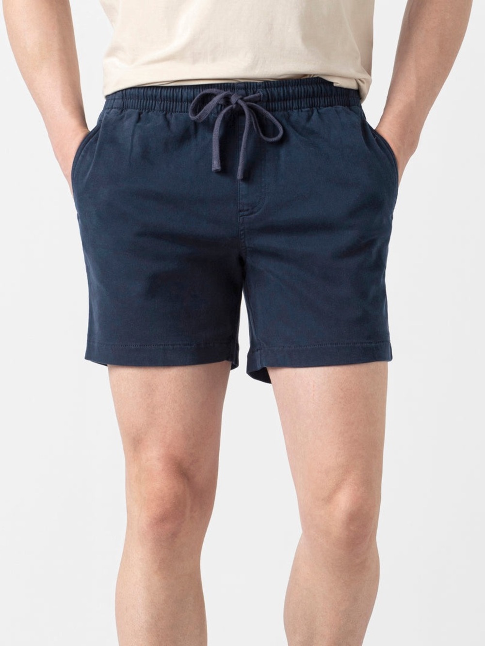 Bearbottom Alto Shorts Mens XXL Navy Chino Stretch Casual 5.5 Inseam Modern Fit